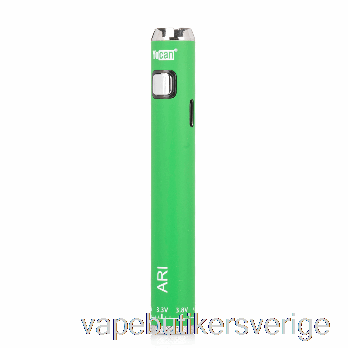 Vape Sverige Yocan Ari 650mah Batteri Grönt